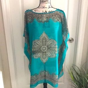 NK scarf tunic. NWOT